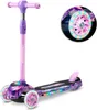 Dreirädriger Roller Ricokids Piko – Rosa und Lila Produktbild-Vorschau 1