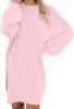 ASKSA Pulloverkleid Damen Oversized Strickkleid Winterkleid Voir les images du produit 1
