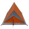 vidaXL Tenda da campeggio 2 persone Grigio e arancione Anteprima dell’immagine prodotto 7