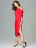 Lenitif Midikleid für Frauen Belalon K479 rot XL Produktbild-Vorschau 8