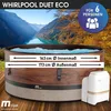 BRAST Whirlpool aufblasbar MSpa Frame Duet Eco für 6 Produktbild-Vorschau 3