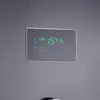 Linuode luxusný čierny / kartáčovaný kúpeľňový LED sprchový Náhľad obrázku produktu 7