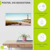 ARTland Poster Leuchtturm am Meer Größe: 150x75 cm Produktbild-Vorschau 2