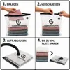 10x Vakuumbeutel 60 x 50 cm Kleiderbeutel Vakuumbeutel für Produktbild-Vorschau 3