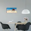 Wanduhr aus Glas – 60x30 cm - Glasbild - Glasuhr - Produktbild-Vorschau 3