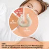 Wärmflasche Nacken U-förmig, 1L Gummi Wärmekissen mit Produktbild-Vorschau 5