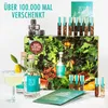 A whiskey making kit displayed with its components and packaging. Produktbild-Vorschau