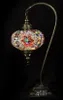 Lampada da tavolo turca a forma di arco con mosaico - Anteprima dell’immagine prodotto 1