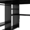 Letto a castello 160x200 cm con armadio, letto per Anteprima dell’immagine prodotto 7