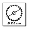 Makita Specialized - Kreissägeblatt - für Metall Anteprima dell’immagine prodotto 3