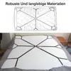 Bettlakenspanner Einstellbar, 12 Robuste Metallclips, Produktbild-Vorschau 3