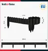 KOTARBAU® Bordure Jardin Exterieur Bois 200 x 10 cm Cloture Voir les images du produit 3