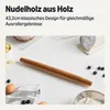 A. Basics Französisches Nudelholz aus Holz, 43,2cm, Produktbild-Vorschau 2