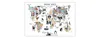 Muralo Fototapete Kinderzimmer 135 (B) x 90 (H) cm Vlies Produktbild-Vorschau 1