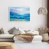 Poster - Poster ohne Rahmen - Meer Welle Möwe - 100x70 cm - Produktbild-Vorschau 6