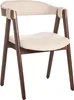 BELIANI Esszimmerstuhl 2er Set Beige Bouclé Gepolstert mit Produktbild-Vorschau 5