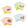 KIK Montessori Puzzle drevené 155 dielov Náhľad obrázku produktu 10