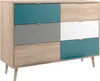 Schubladenschrank Kuba 6 Schubladen Produktbild-Vorschau 1