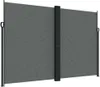 vidaXL Boční výsuvná markýza antracit 220x1200 cm Náhled obrázku produktu 1