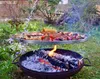 Grillrost Ø 60 cm  Edelstahl feingliedrig Drehwirbel Produktbild-Vorschau 5