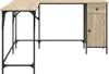 Psací stůl Sonoma dub 141x141x75 cm materiál na bázi dřeva Náhled obrázku produktu 7