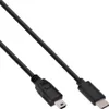 Cavo InLine® USB 2.0, da spina USB-C a spina Mini-B, nero, Anteprima dell’immagine prodotto 3