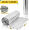 Aopunly Isolierfolie Dämmfolie 1x20m 200g/m² Thermofolie Produktbild-Vorschau 2