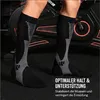 3 Paare Kompressionsstrümpfe Einfarbig Schwarz L-XL, Produktbild-Vorschau 8