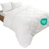 Mikrofaser Bettdecke Weiß, 200x200 cm,Doppelbett Leichtes Produktbild-Vorschau 2