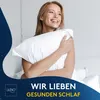 LILENO HOME Nackenrolle 15x40 cm [1er Set] - gestepptes Produktbild-Vorschau 4