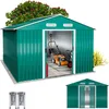 GARDEBRUK® XXXL Metall Gerätehaus 8m² mit Fundament Produktbild-Vorschau 2