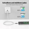 USB-C zu Iphone Kabel 480M 60W mit Metall Stecker in Weiß Produktbild-Vorschau 2
