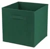 Aufbewahrungsbox Textil, dunkelgrün 31x31x31cm Produktbild-Vorschau 1