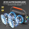 Tragbarer Bluetooth Lautsprecher mit Griff, 40W, BT5.3, Produktbild-Vorschau 7