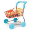 Wózek sklepowy z zakupami dla dzieci kolorowy supermarket Podgląd zdjęcia produktu 3