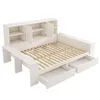 Rozkładana sofa Flieks – drewniane łóżko 140 x 200 cm z Podgląd zdjęcia produktu 10
