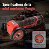 Meuleuse d'Angle TEENO 19 500 RPM - Disqueuse Sans Fil Voir les images du produit 2