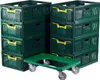 8 Stück Klappboxen + 1 Transportroller 600 x 400 mm Typ C Produktbild-Vorschau 1