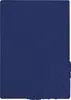 A flat lay of a dark blue fitted sheet. Produktbild-Vorschau