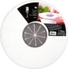 A splash guard for a mixer or blender is shown in use. Produktbild-Vorschau