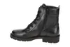 A black leather boot shown from the side against a white background. Produktbild-Vorschau