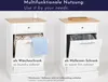 WONDERMAKE® Armoire à linge haute ou armoire à poubelles en Voir les images du produit 2