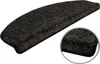 Velours-Stufenmatte Triumph Anthrazit (halbrund) in 2 Produktbild-Vorschau 1