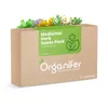 A cardboard box containing medicinal herb seeds, with a green label and a variety of herbs and flowers growing out of the top. Náhľad obrázku produktu
