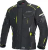 Büse Breno Pro blouson textile pour moto, noir/jaune fluo, Voir les images du produit 1