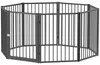 PawHut Puppyren, 76 cm hoog, 8-delig, puppyren met deur, Productafbeelding-voorbeeld 1