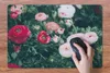 MuchoWow® Schreibtischunterlage Blumen - Blätter - Rosa Produktbild-Vorschau 3