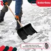 A person is shoveling snow with a snow shovel. Náhľad obrázku produktu