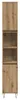vidaXL Badschrank Artisan-Eiche 30x30x190 cm Holzwerkstoff Produktbild-Vorschau 5