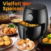 Extralink Heißluftfritteuse 2 L, 1000W, Timer, kompakt, Produktbild-Vorschau 6